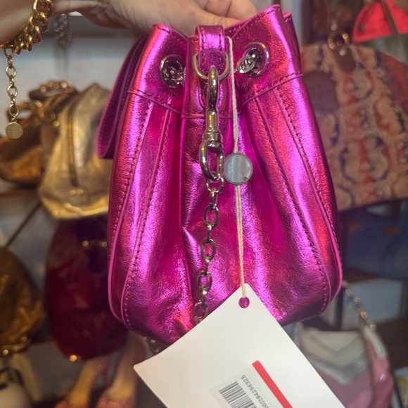 Vivienne Westwood Metallic Pink Bucket Bag NWT and Dust Bag! - Picture 6 of 6